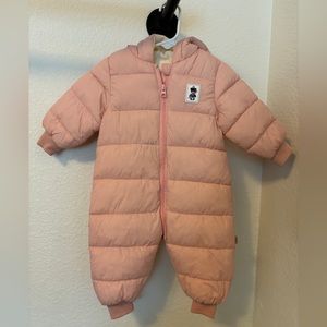 baby girl snow suit 6-12 months